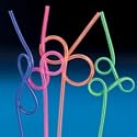 12 Crazy Loop Straws