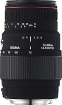 Sigma 70-300mm f/4-5.6 DG APO Macro Telephoto Zoom Lens for Nikon SLR Cameras