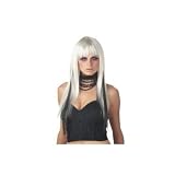 Gothic Chipstix Wig in Black and White