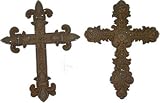 Cast Iron Wall Cross Set Only