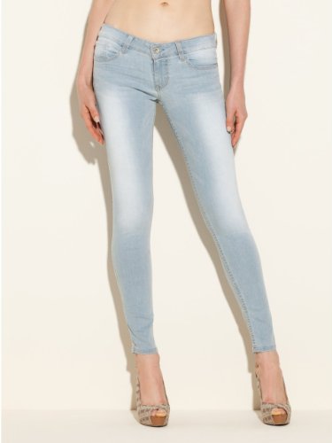 GUESS Power Skinny Jeans - Heron Blue Wash product image