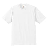 (ユナイテッドアスレ)United Athle 5942 半袖 無地 Tシャツ 6.2oz ホワイト M