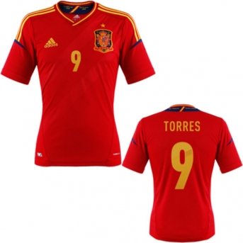 Spanien Torres Trikot Home 2012, 128