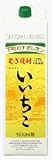 三和酒類　いいちこ パック　25度　麦焼酎　1800ml