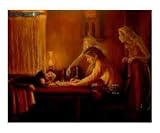 Midnight Visitors Giclee Poster Print by Marcel LorAnge, 20x16