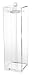 Necklace Holder - 12 Arm - Clear Acrylic (Clear) (4"D x 4"W x 14"H)