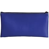 PM Company SecurIT Bank Deposit/Utility Zip per Bag, 11 x 6 Inches, Blue, (04620)