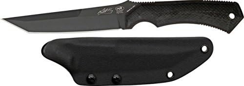 Randall King Desert Enforcer Fixed Knife, CPM-S30V stainless tanto blade, Black RK5 T BMBDLC