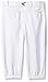 EASTON PRO+ KNICKER Baseball Pant | 2020 | Youth | Large | White Red | Scotchgard Stain Release + Moisture Wicking