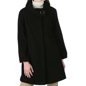 Tahari 60s Swing Coat with Envelope Collar, 6 by Tahari