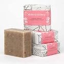 Organic Soap Rose and Almond by skinnyskinny - 4.3 Ounces