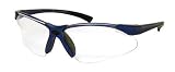 Bifocal Reading Reader Safety Goggles Sunglasses +1.00 diopter-MATTE BLACK