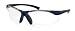Bifocal Reading Reader Safety Goggles Sunglasses +1.00 diopter-MATTE BLACK