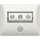 Linear Motion Sensor LED Light Bulb in White