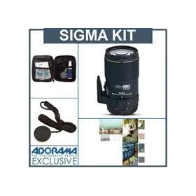 Sigma 150mm f/2.8 EX DG OS HSM APO Macro Lens Kit for Sigma Cameras with Tiffen 72mm Photo Essentials Filter Kit, Lens Cap Leash, Professional Lens Cleaning Kit,