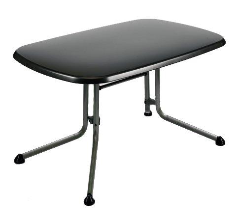 Kettler Tisch 140 x 90 cm Alu Klapptisch champagner/mocca Gartentisch