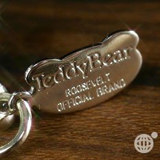 ≪イメージガール：小倉優子≫【TeddyBear/テディベア】「セオドア・ルーズベルト協会」公認商品★テディベアファミリーストラップ(僕・ピンクカラー)