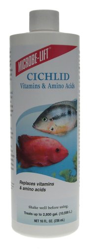 Microbe-Lift Cichlid Vitamins and Amino Acids, 16-Ounce