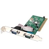 2-Port PCI Serial (RS232) I/O Controller Card with with Windows Vista Support