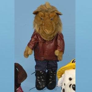 MegaTrends Merchandise GL1801 Glove Puppet - 14 in. - Camel In Brown Jacket