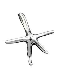 925 Silver Starfish Pendant Hawaiian Silver Jewelry