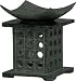 OIL BURNER-SOAPSTONE JAPANESE BLACK