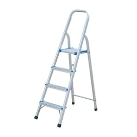 4 Tread / Step Aluminium Step Ladder - EN131-1:1993 & EN131-2:1993