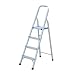 4 Tread / Step Aluminium Step Ladder - EN131-1:1993 & EN131-2:1993