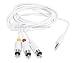 Audio/Video RCA AV TV out cable for iPod Video/Zune 30G