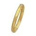 14K Yellow Gold Engraved Bangle - 8 MM