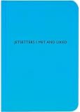 Jasper + Black Archie Grand Jetsetters I Met and Liked Blank Notebook (AG-P853)