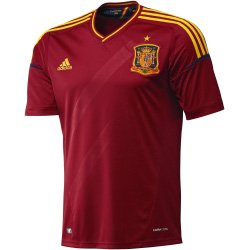 Kindertrikot Spanien Home Jersey Kids EM 2012, Gr. 176