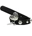 Friis & Company - Silver Heart Belt - Black