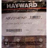 AXV014FNP, Hayward Cork Pod Shoe Kit for Pool Cleaners 4-Pack AXV014FNP by 