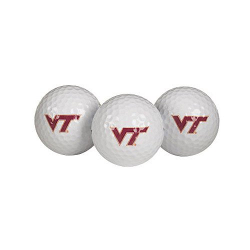 Virginia Tech Hokies Ncaa Golf Ball 3-pack