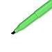 Paper Mate 22726 Intro Highlighter, Chisel Tip, Fluorescent Green, 12-Pack