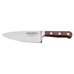 LamsonSharp Silver Forged 6" Wide Chef Knife