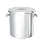 日東 ステンレスタンク テーパー付貯蔵用タンク(フタ付) 15L TPST27