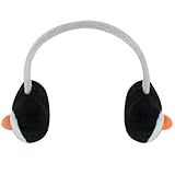Capelli New York Penguin Soft Boa Earmuff