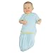 TrueWomb Weaning Swaddle - Blue (Medium (3-6 Months) 11-17 LBS.)