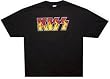 KISS - Racing - Black T-shirt