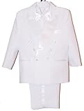Wedding Tux Ring Bearer Pageant Baby Boy-Youth Tuxedo Suit Holiday, 14, White