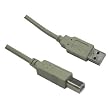 Universal 6FT. USB 2.0 High Speed Printer Cable for Lexmark, Hewlett Packard, Dell, Canon, Epson, and Others