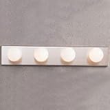 Kichler Brushed Nickel Bath Bar Bathroom & Vanity 4 or More Bulbs