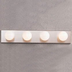Kichler Brushed Nickel Bath Bar Bathroom & Vanity 4 or More Bulbs
