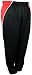Confronta prezzi Mitre Apparel Bedford Poly Sweat, Pantaloni da tuta da uomo, Nero/Rosso, S