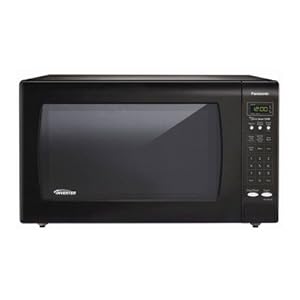 Panasonic NN-SN933B Sensor Microwave Oven with Inverter Technology, 2.2 Cubic Feet, Black