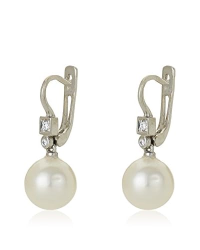 United Pearl Ohrringe 18 Karat (750) Weißgold