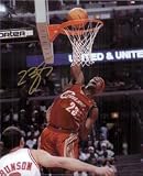 Signed James, Lebron (Cleveland Cavaliers) 8x10 Photo