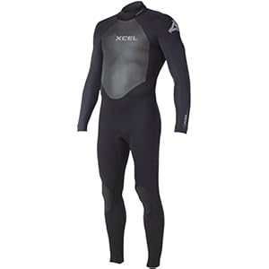 Xcel Xplorer OS 3/2 Mens Full Wetsuit in Black sz:XLS